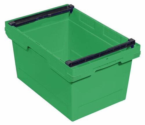 Transportbeh�lter + Stapelb�gel F400 Ship 323 B 600x400x323, gr�n