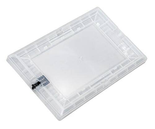 Verschlussdeckel A300 Top L, 503x311x42, transp.