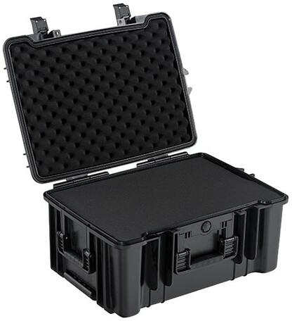 Universalkoffer DinoPlus Outdoor, Schaumstoff, schwarz