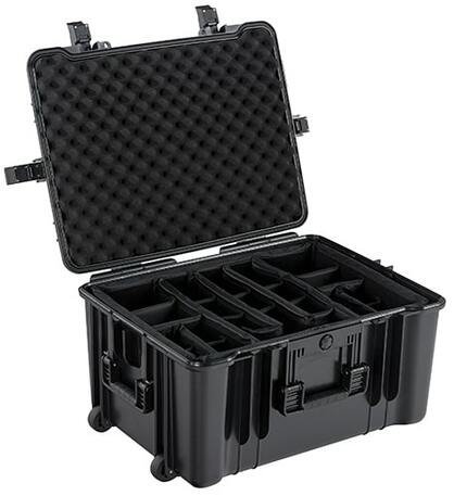 Universalkoffer DinoPlus Outdoor, Trennstege, schwarz