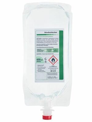 Desinfektionsmittel, 650 ml Vakuumbeutel