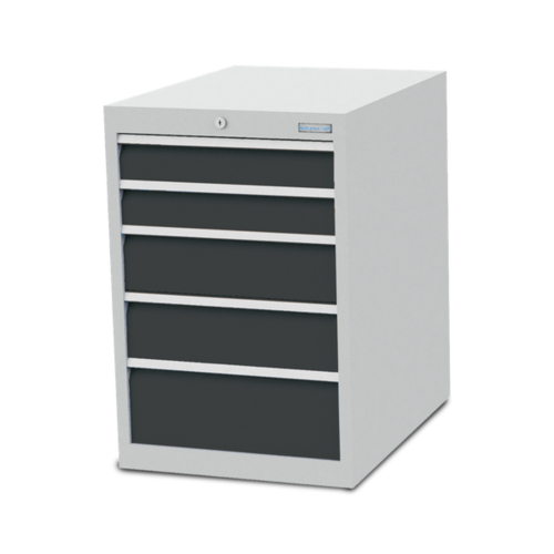 Wachter Schubladenschrank T736 5 Schubladen B/T/H 555x736x819 mm