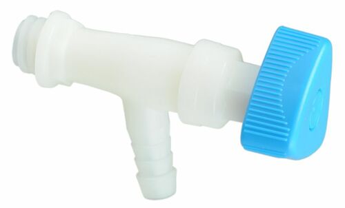 Eckventil mit Breitgewinde 22 mm, gerade mit T�llenanschluss