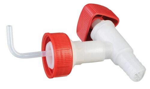 Ablasshahn PROFI DIN 45-Verschraubung natur