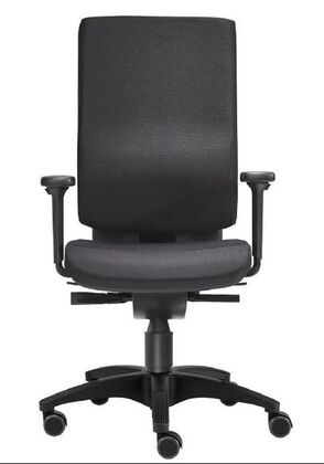 B�rostuhl | Drehstuhl | Komfort-Sitz | 2D Armlehne | Lordosenst�tze 