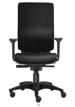 B�rostuhl | Drehstuhl | Komfort-Sitz | 2D Armlehne | Lordosenst�tze 