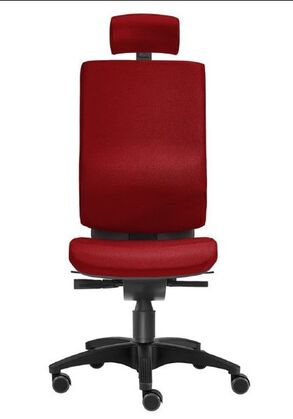 B�rostuhl ergonomisch | Lordosenst�tze | Komfort-Sitz | Kopfst�tze 