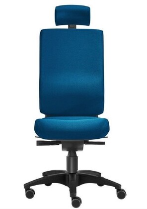 B�rostuhl | Bandscheiben-Sitz | Lordosenst�tze | Kopfst�tze