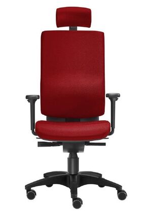 B�rostuhl | Komfort-Sitz | Lordosenst�tze | Kopfst�tze | Armlehne 