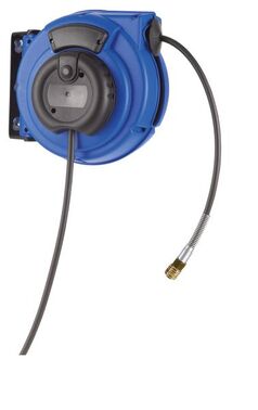 HEDI Federzugtrommel | Druckluft | Schnellverschlusskupplung 9 m