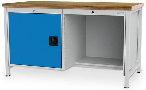 Werkbank | Kastenwerkbank 1 x Fl�gelt�r B/T/H 1500x750x959 mm