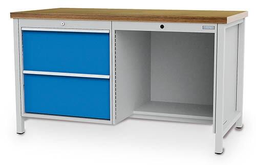 Werkbank | Kastenwerkbank 2 x Schublade B/T/H 1500x750x959 mm