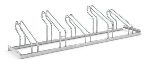 Fahrradst�nder B�gelparker verzinkt 5 Stellpl�tze einseitig