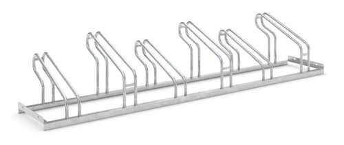 Fahrradst�nder B�gelparker verzinkt 6 Stellpl�tze einseitig