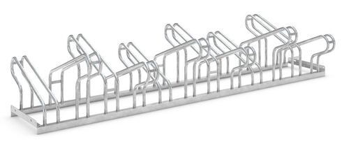 Fahrradst�nder B�gelparker verzinkt 12 Stellpl�tze zweiseitig