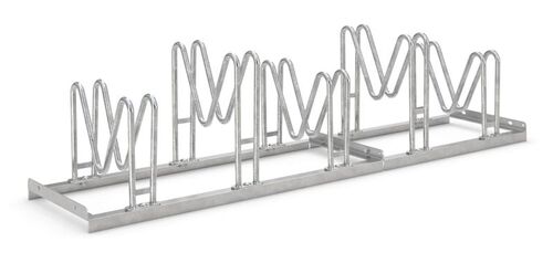 Fahrradstnder Multiparker verzinkt 5 Stellpltze einseitig