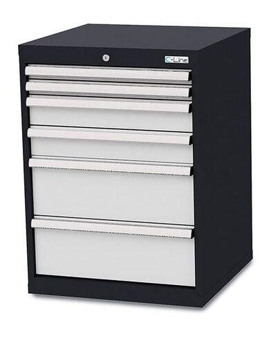 Simplaflex Schubladenschrank 6 Schubladen 600x575x820 mm