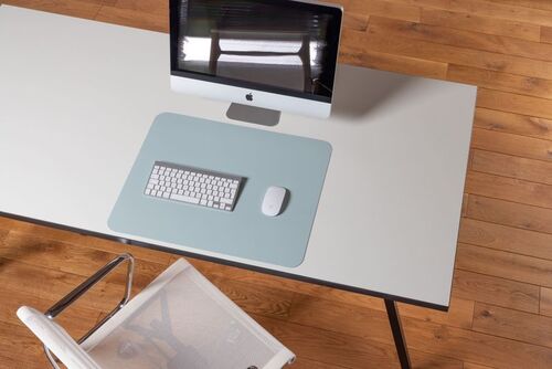 Schreibtischunterlage | Polypropylen | Soft Aqua 