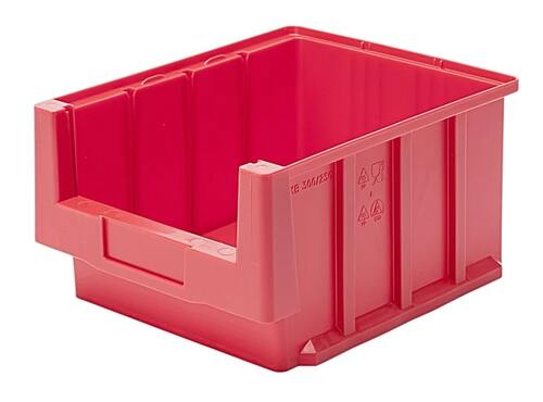 Regalbox | verst�rkte Kleinteilebox VKB 300/230, 10 St�ck, Farbe nach Wahl 