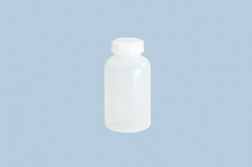 Weithalsflasche 200 ml mit Verschluss, LD-PE, natur