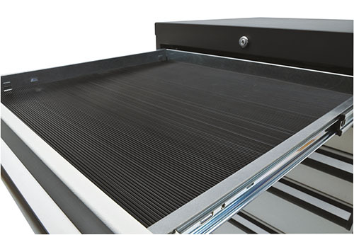 Riffelgummi-Einlage f�r Schubladen B/T/H 800x450x3 mm