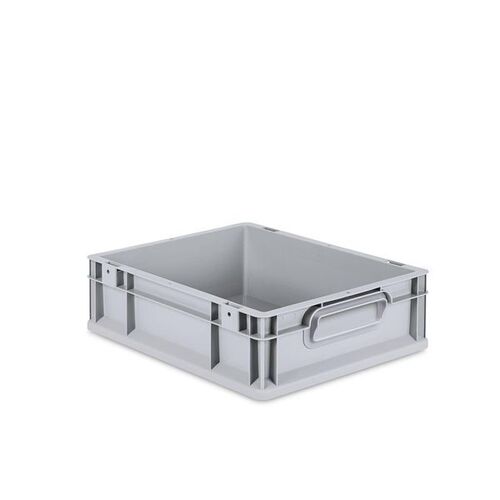 Eurobox ECO NextGen, Griffe geschlossen, farbige ColorClips, B/T/H 400x300x120 mm