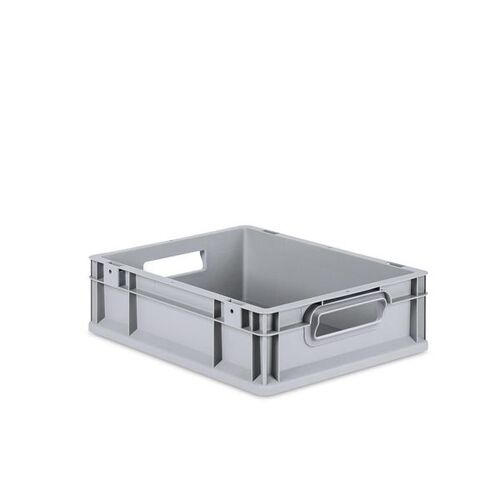 Eurobox ECO NextGen, Griffe offen, farbige ColorClips, B/T/H 400x300x120 mm