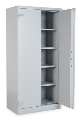 Aktenschrank | Feuerschutzschrank Lichtgrau B/T/H 950x550x1950 mm