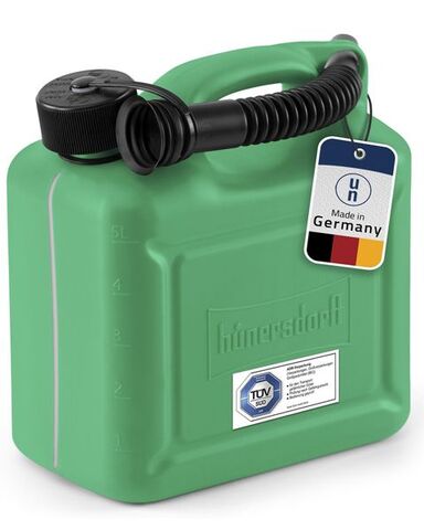 Kraftstoffkanister STANDARD 5 L, gr�n, HD-PE