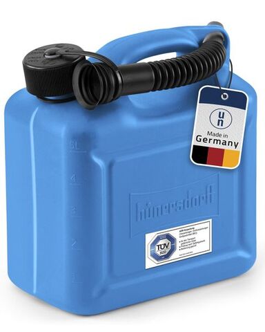Kraftstoffkanister STANDARD 5 L, blau, HD-PE