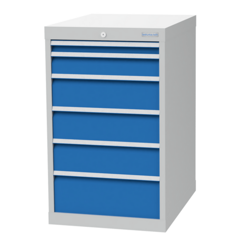 Wachter Schubladenschrank T736 6 Schubladen B/T/H 555x736x919 mm