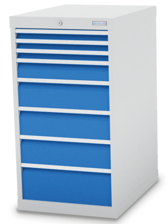 Wachter Schubladenschrank T736 8 Schubladen B/T/H 555x736x1019 mm
