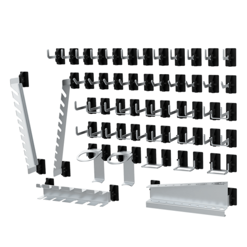 Hakensortiment 40-teilig, passend zur Lochwand