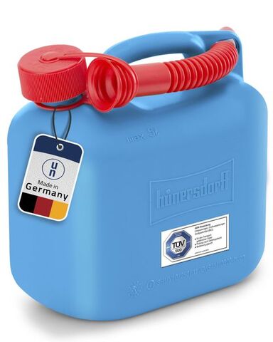 Kraftstoffkanister STANDARD 5 L, blau, HD-PE, UN-Zulassung