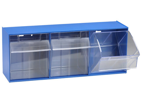 Lagersystem MultiStore Riegel Nr. 3, blau