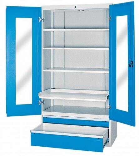 Vitrinenschrank T500-9 B/T/H 980x500x1838 mm