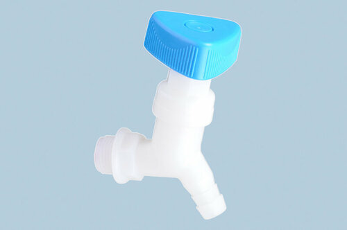 Eckventil mit Rohrgewinde R 1/2, natur