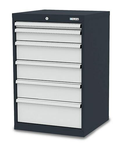 Simplaflex Schubladenschrank 6 Schubladen 600x575x920 mm