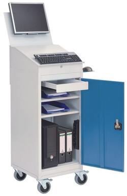 Mobiler Computerwagen 105-3 B/T/H 500x500x1550 mm
