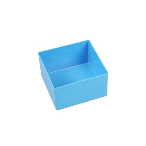 Einsatzbox EuroPlus Insert 63/3 blau, B/T/H 108x108x63 mm, 10 Stk.