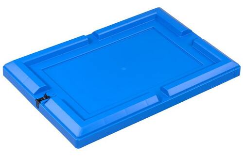St�lpdeckel C330 Top L, blau, f�r Transportbeh�lter