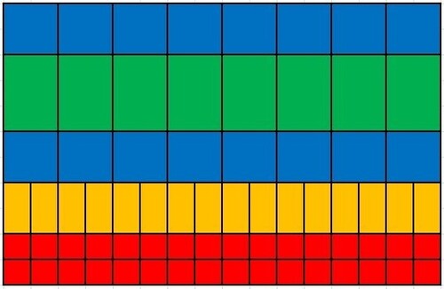 Einsatzboxen Set f�r Schublade 900x600x63 mm