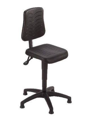 Arbeitsstuhl WF5-TG-PU- mit verschiedenen Fu�st�tzen 