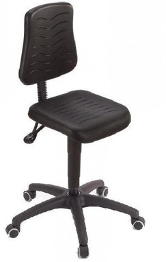 Arbeitsstuhl WF5-TG-PU- mit verschiedenen Fu�st�tzen