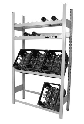 Getr�nkekistenregal & Flaschenregal H/B/T 1750x1060x335 mm