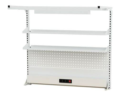 Aufbau f�r Werkbank BxTxH 1500x600x1250 mm