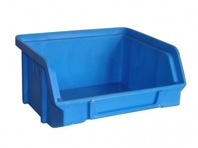 Sichtbox aus PS, Gr. 1, blau, 1 St�ck