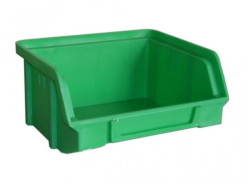 Sichtbox aus PS, Gr. 1, grn, 1 Stck