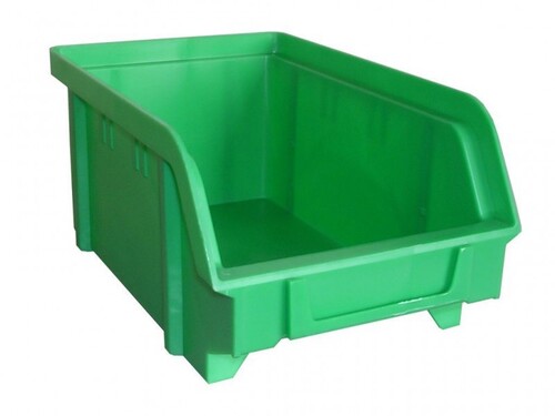 Sichtbox aus PS, Gr. 2, gr�n, 1 St�ck