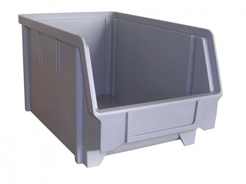 Sichtbox aus PS, Gr. 3, grau, 1 St�ck